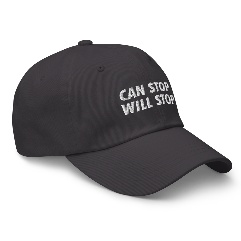 Can Stop, Will Stop.