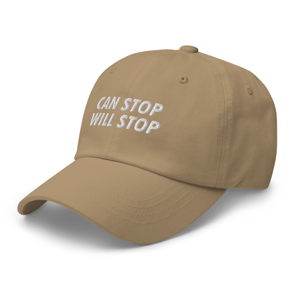 Can Stop, Will Stop.