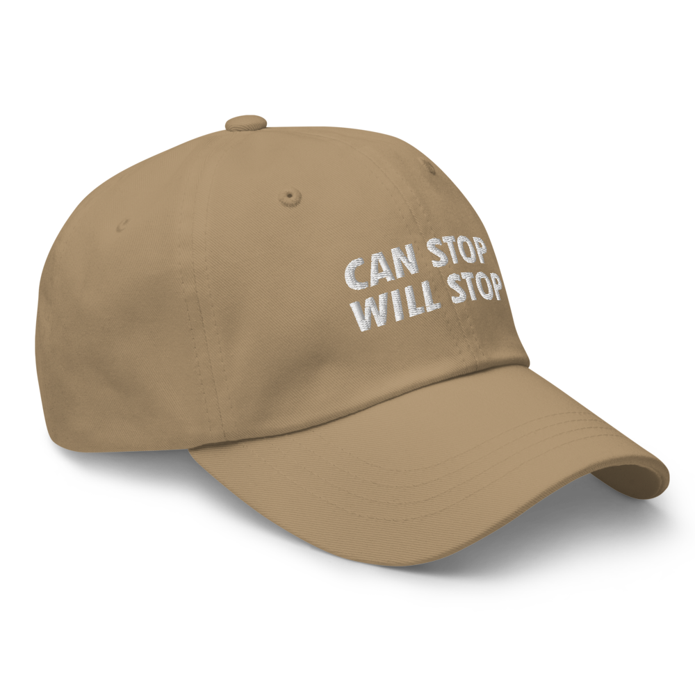 Can Stop, Will Stop.