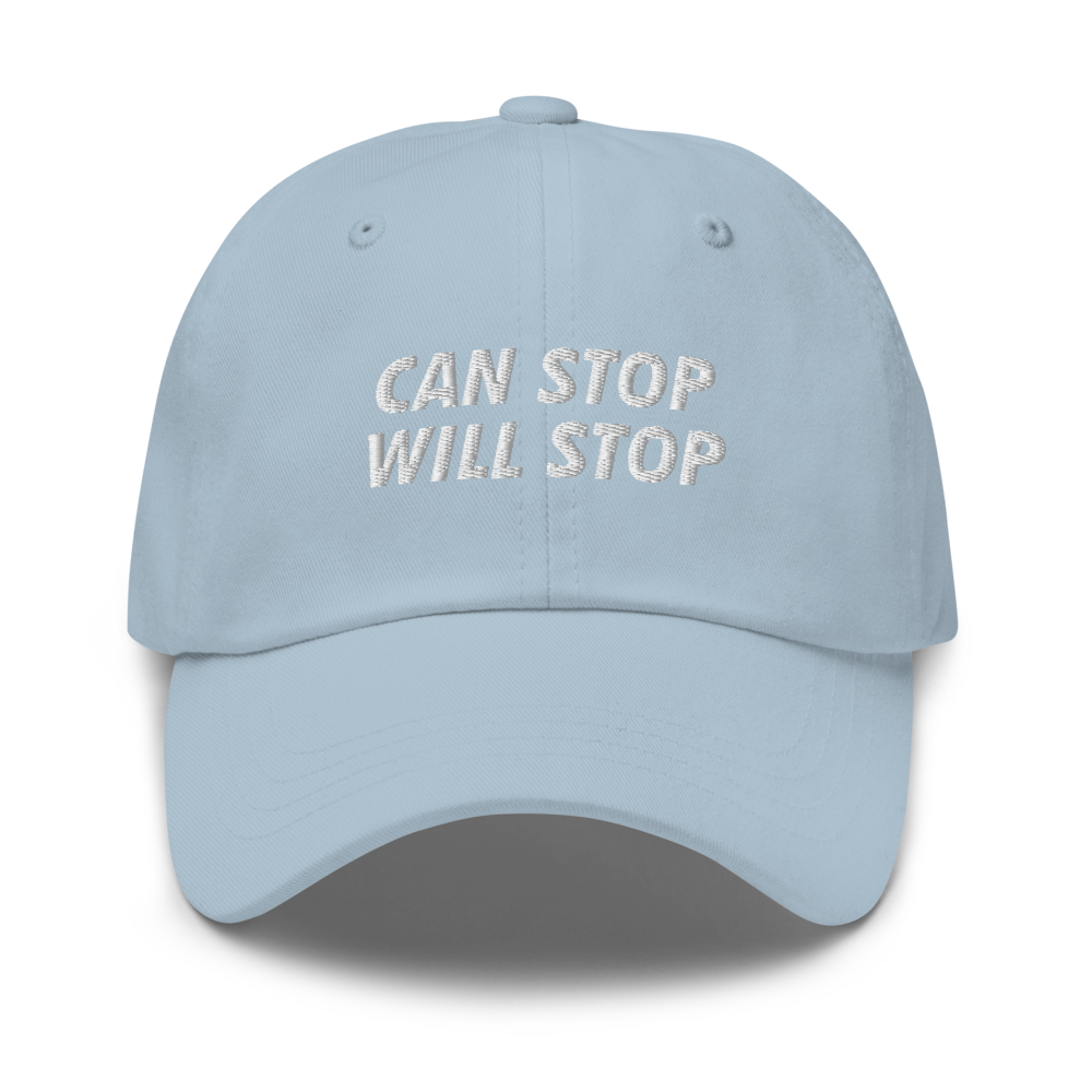 Can Stop, Will Stop.