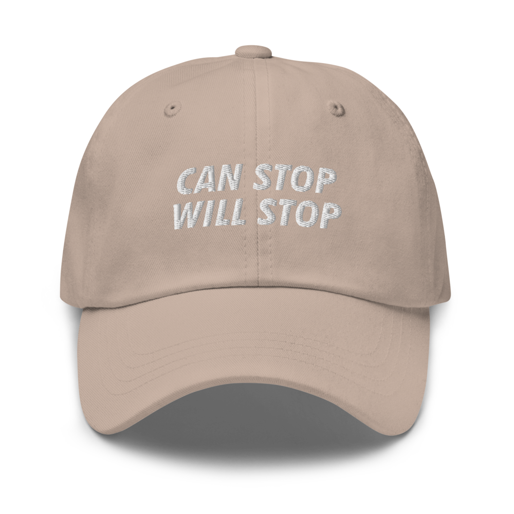 Can Stop, Will Stop.