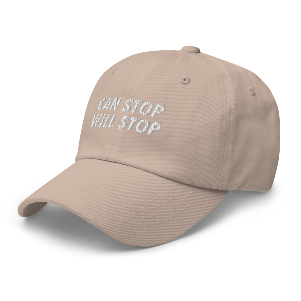 Can Stop, Will Stop.