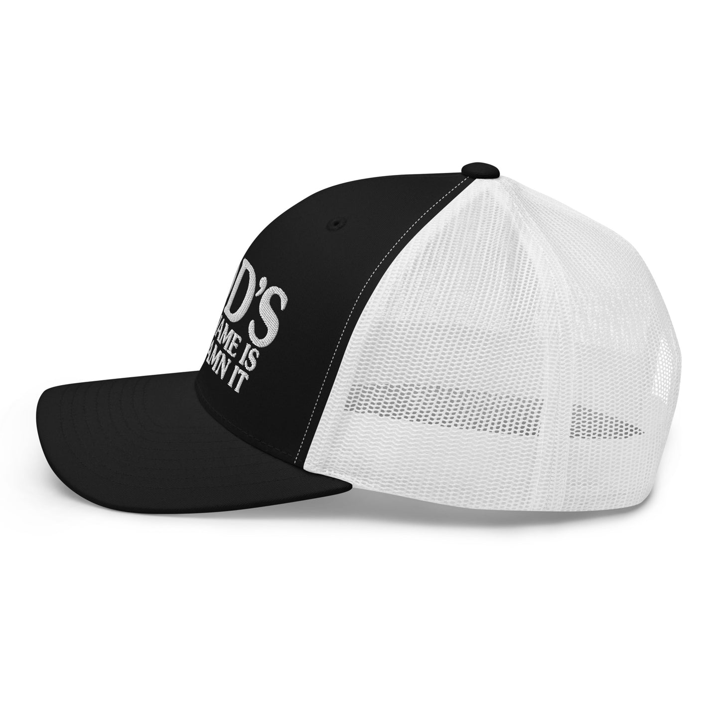 God's Last Name Is Not Damn It Hat.