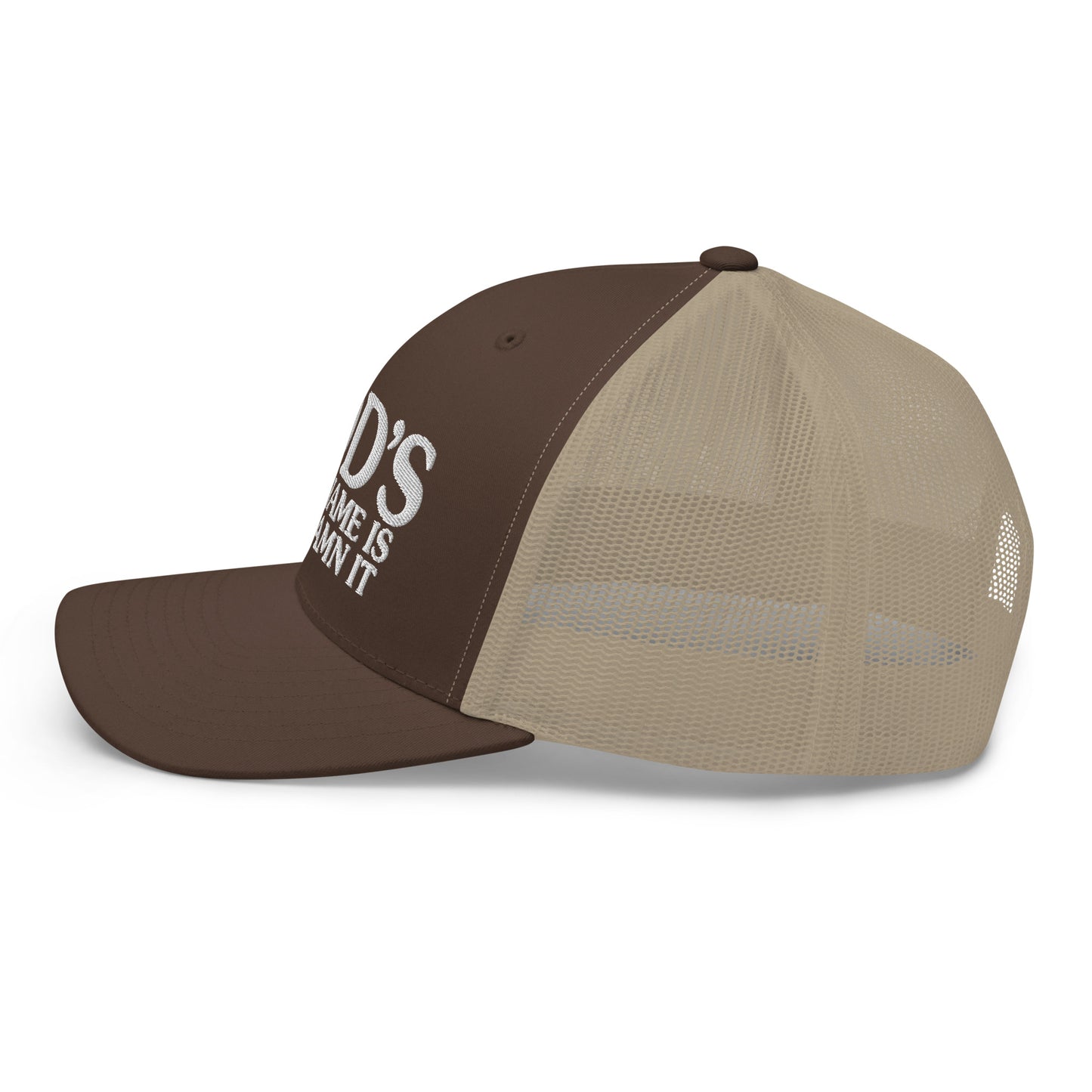 God's Last Name Is Not Damn It Hat.