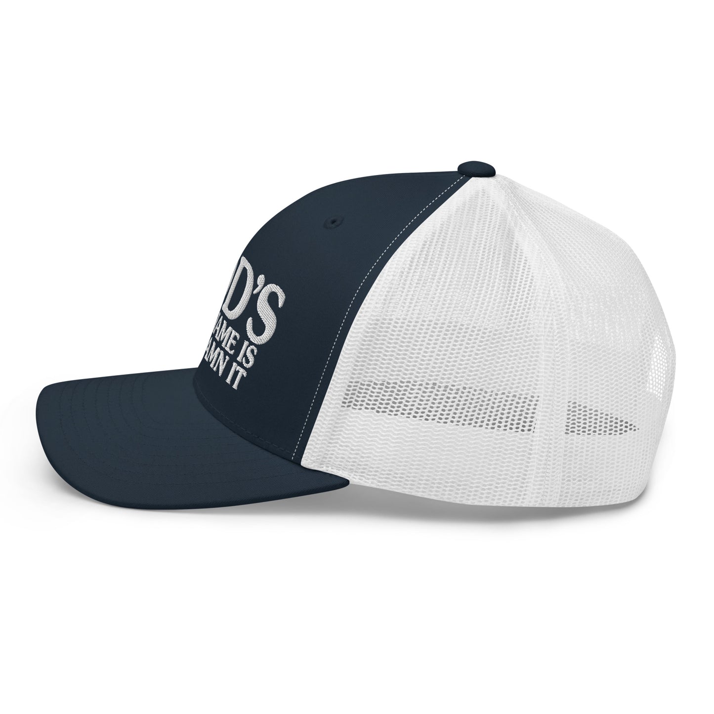 God's Last Name Is Not Damn It Hat.
