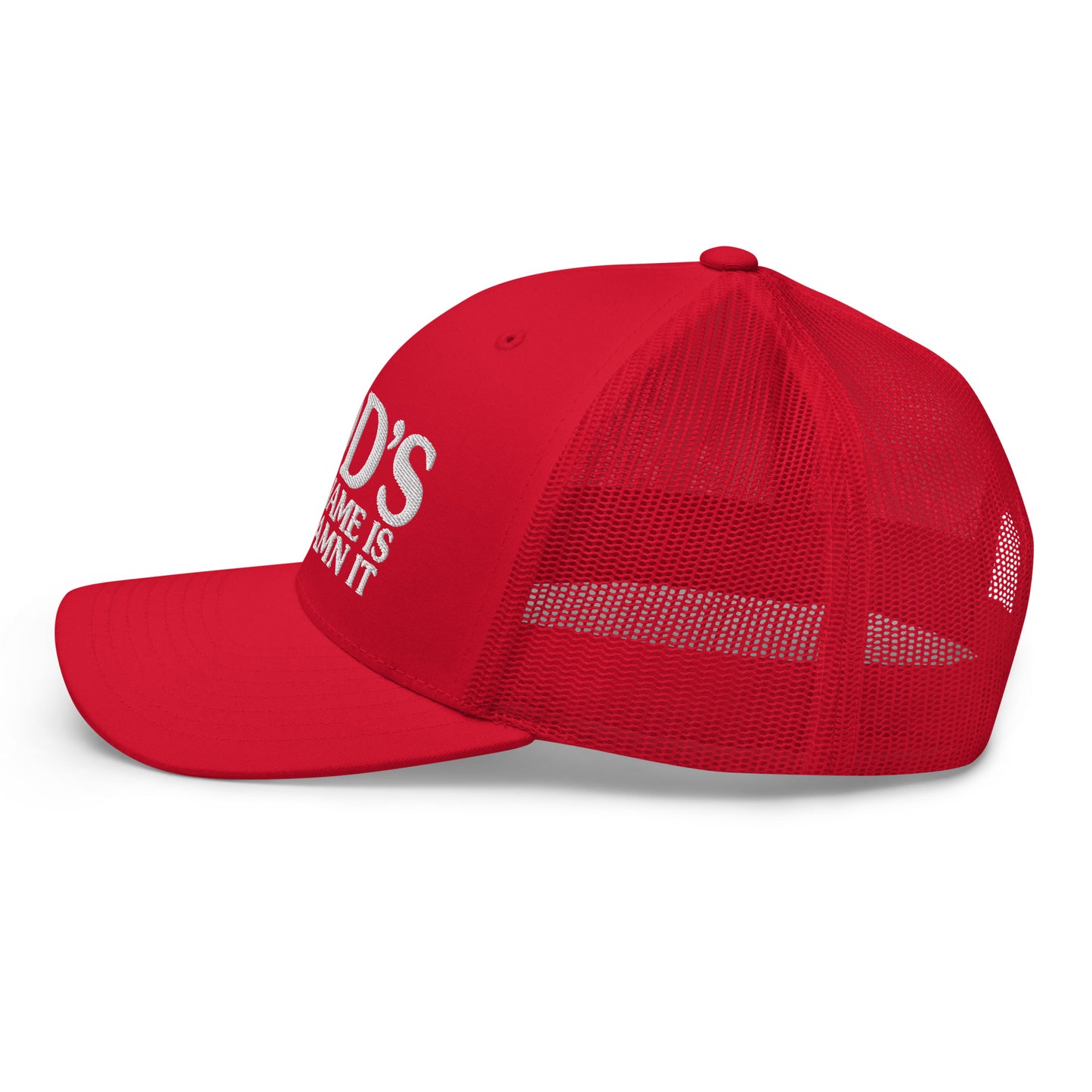 God's Last Name Is Not Damn It Hat.