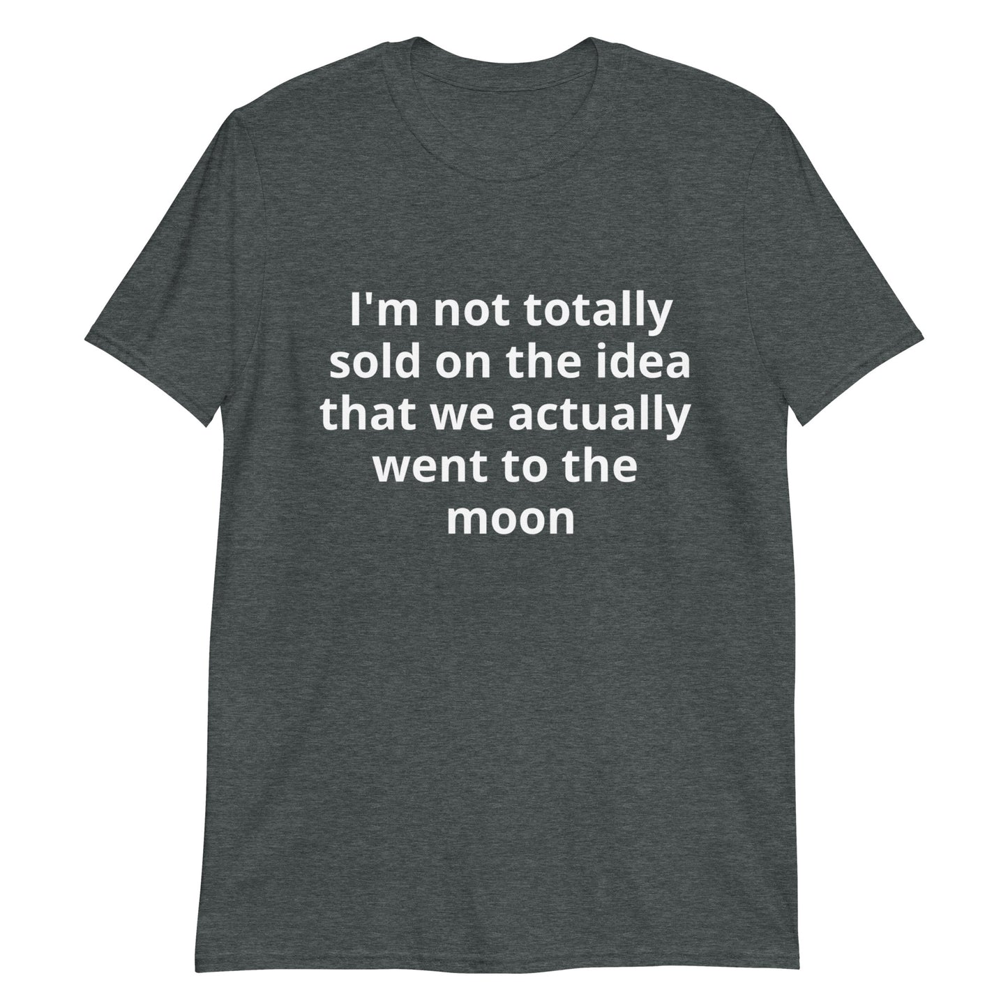 I'm not totally sold on the idea that we went to the moon.