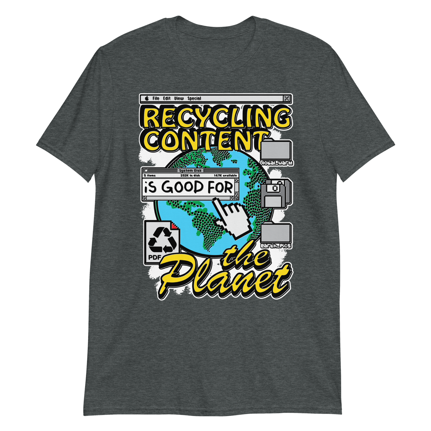 Recycling content is good for the planet.