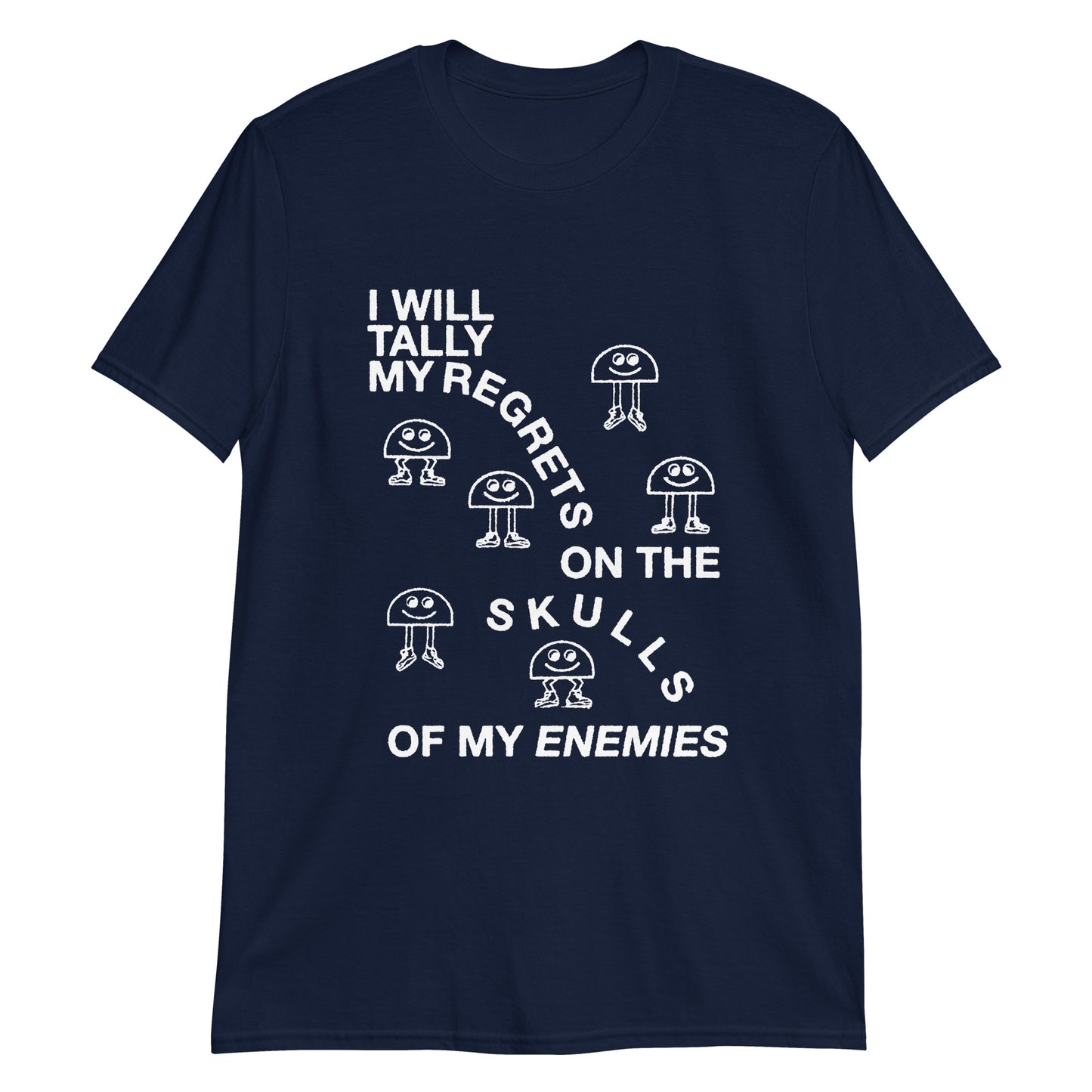 I Will Tally My Regrets On The Skulls Of My Enemies.