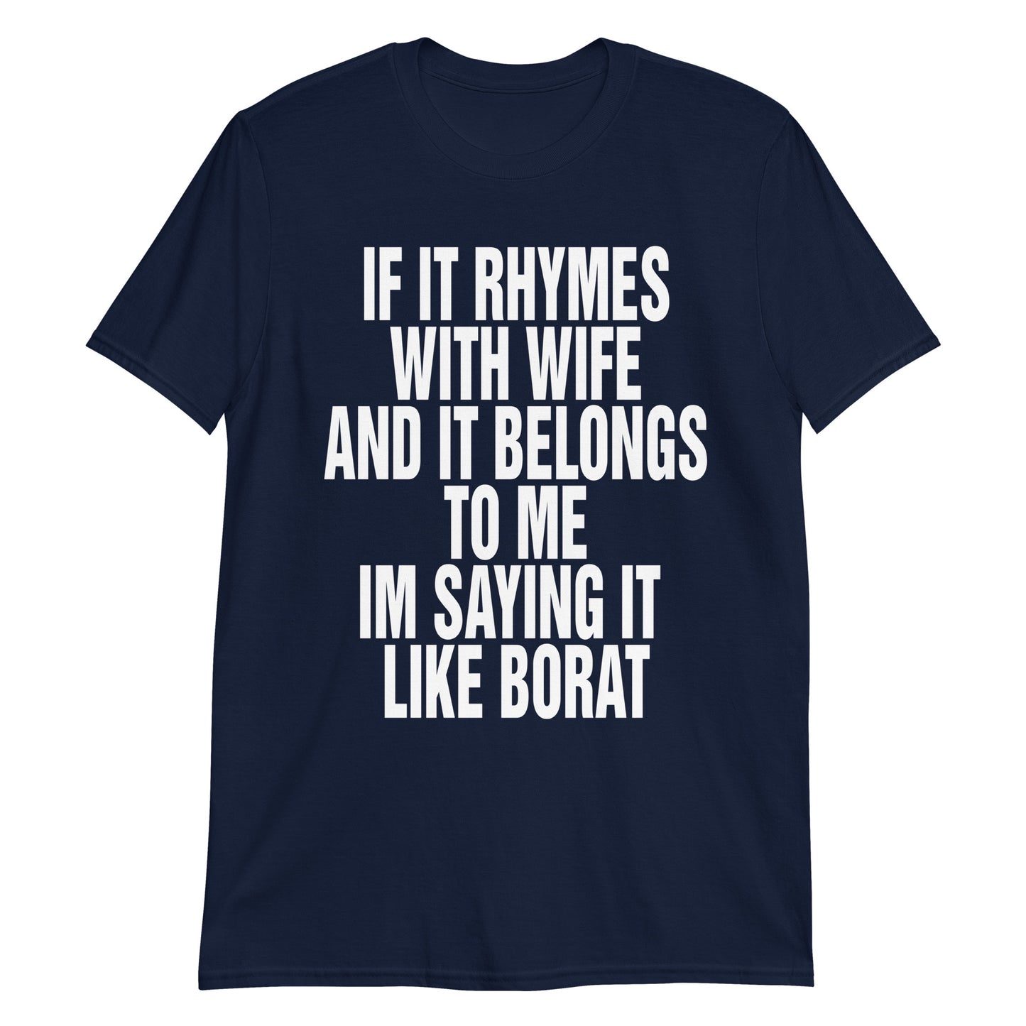 I'm Saying It Like Borat.