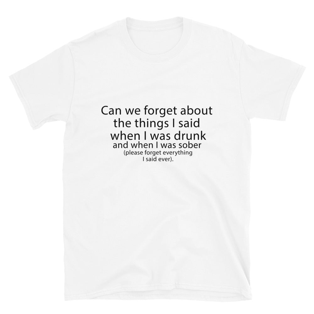Can We Forget.