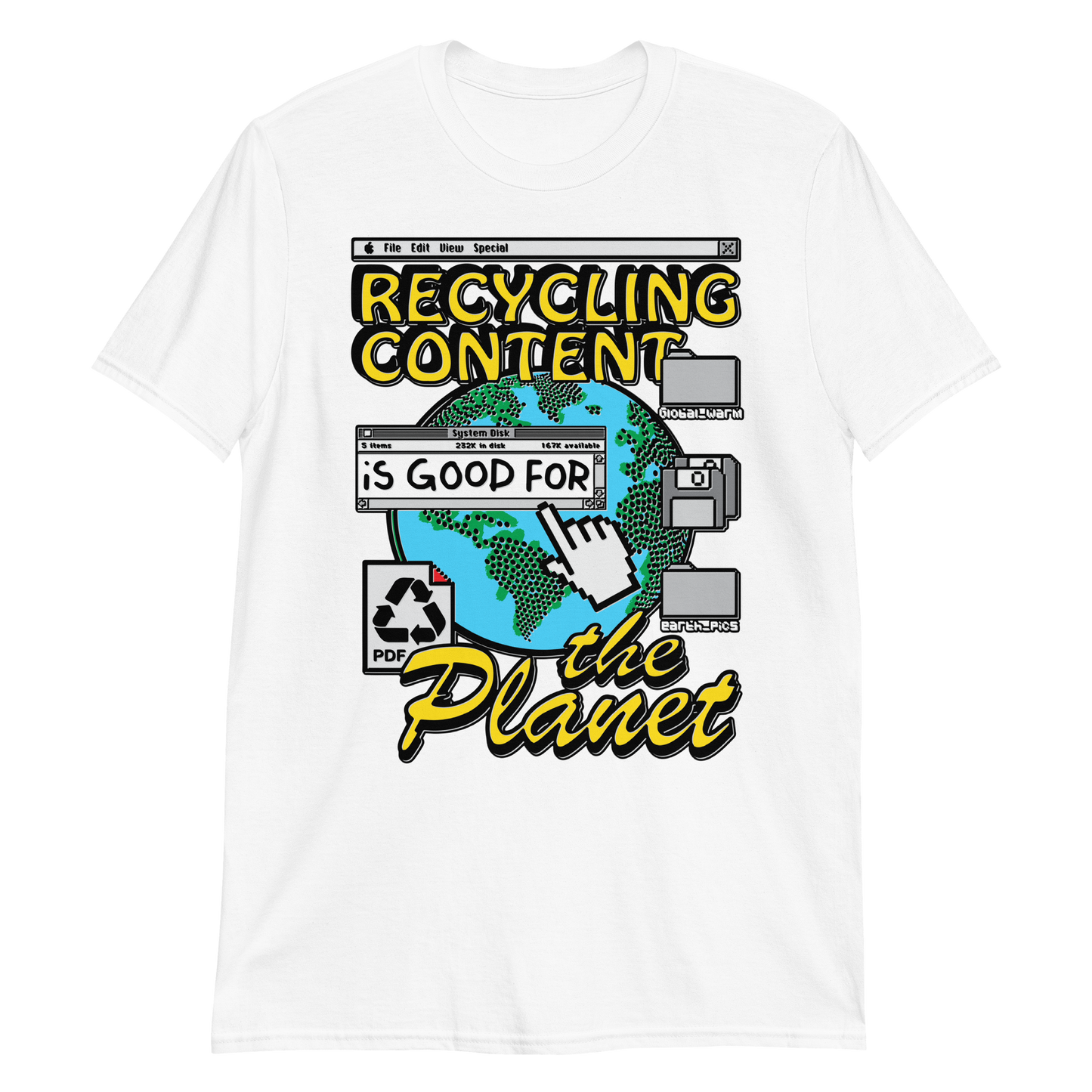 Recycling content is good for the planet.