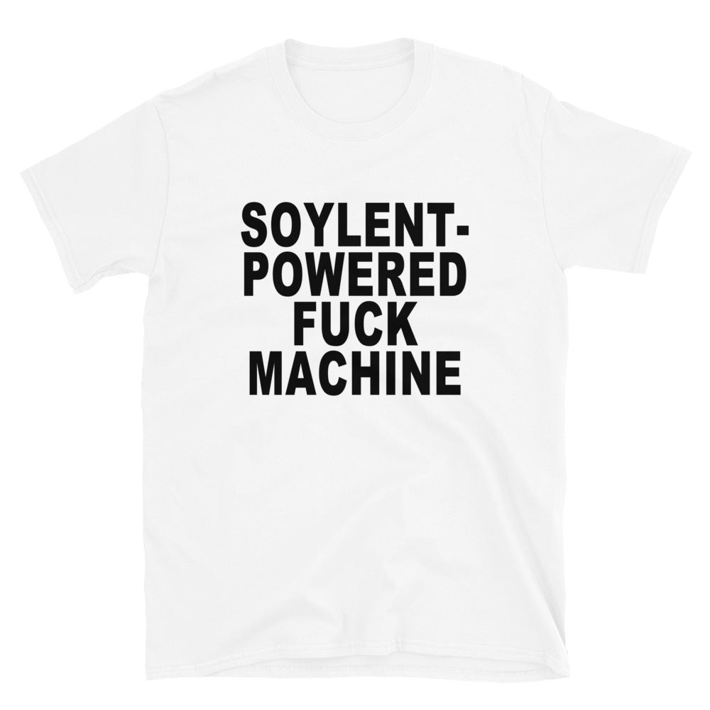 Soylent-Powered fuck machine.