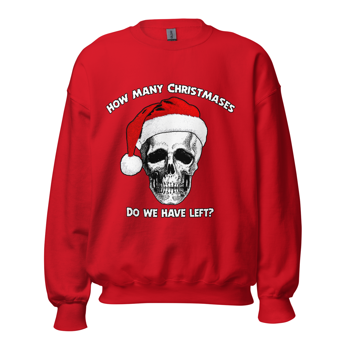 How many Christmases do we have left Christmas sweater.