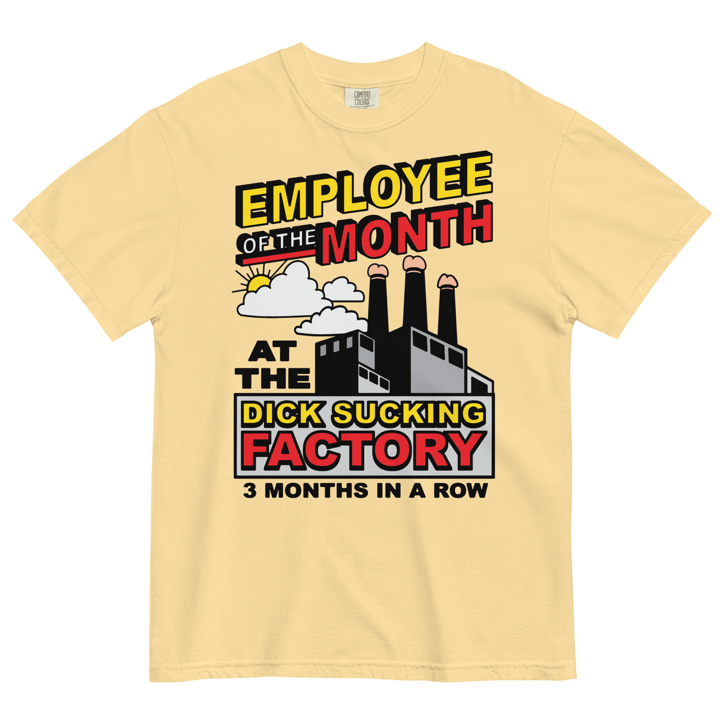 Employee Of The Month At The Dick Sucking Factory.