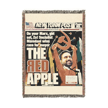 The Red Apple Woven Blanket.
