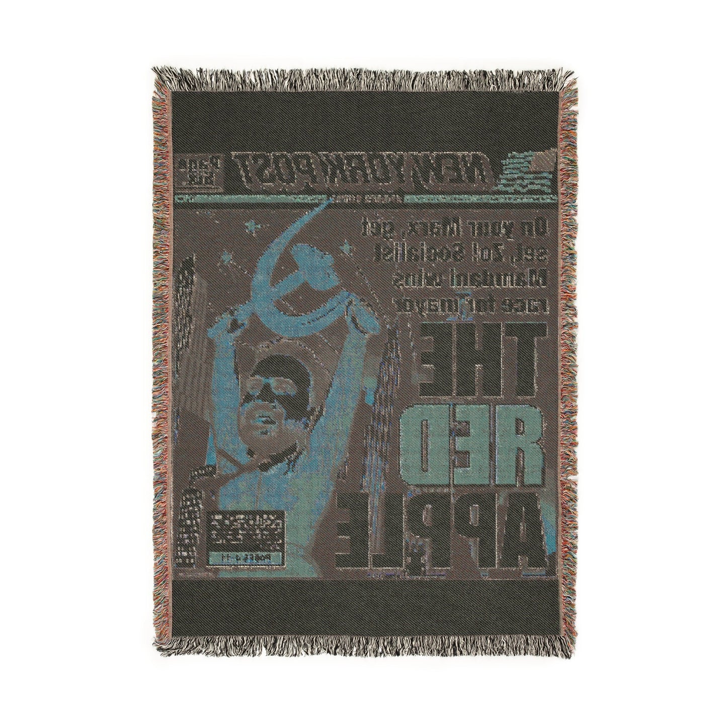 The Red Apple Woven Blanket.