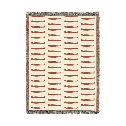 Saddam Hiding Spot Woven Blanket.