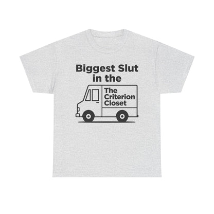 Biggest Slut In The Criterion Closet.