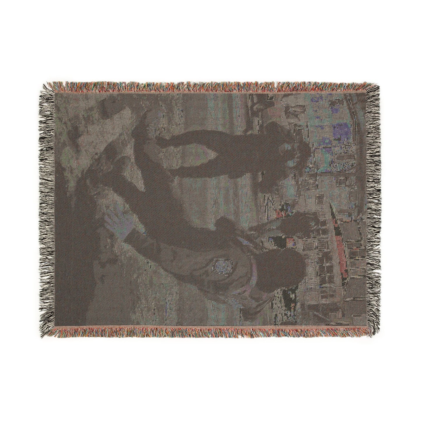 ICE slipping on ice blanket.