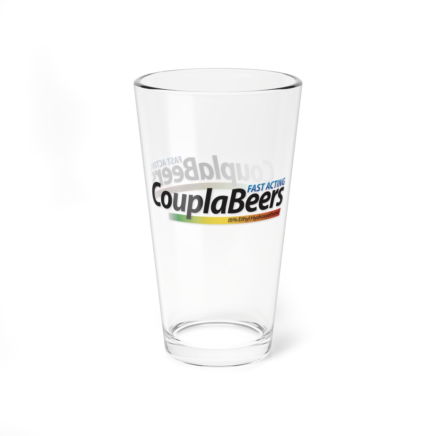 Couplabeers Pint Glass.