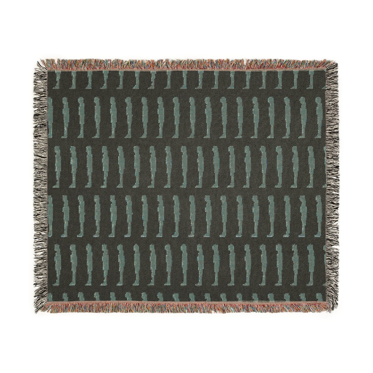 Saddam Hiding Spot Woven Blanket.