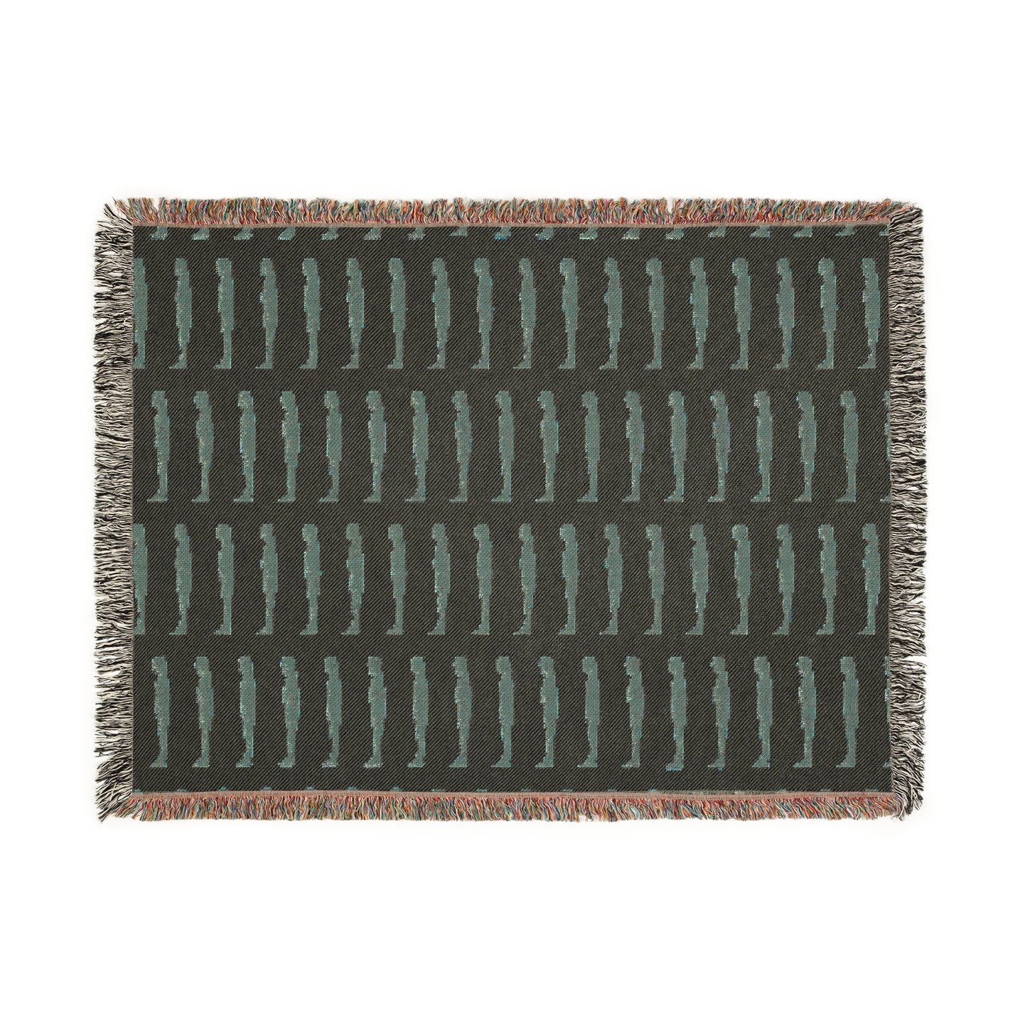 Saddam Hiding Spot Woven Blanket.