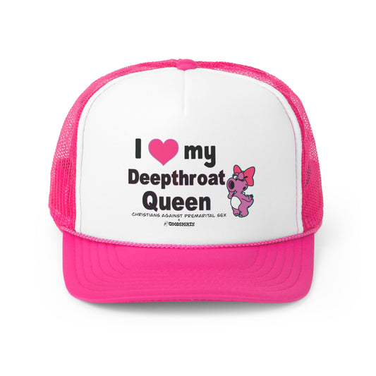 I <3 My Deepthroat Queen Hat by C.A.P.S.
