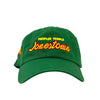 GREEN STRAPBACK DAD CAP