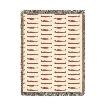 Saddam Hiding Spot Woven Blanket.