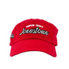 RED STRAPBACK DAD CAP