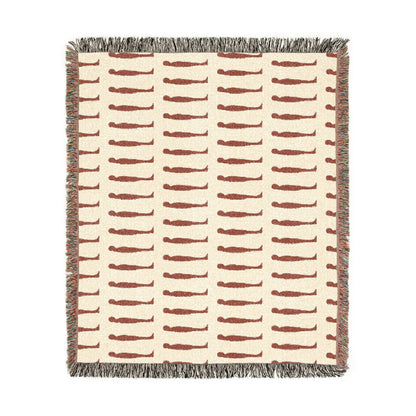 Saddam Hiding Spot Woven Blanket.