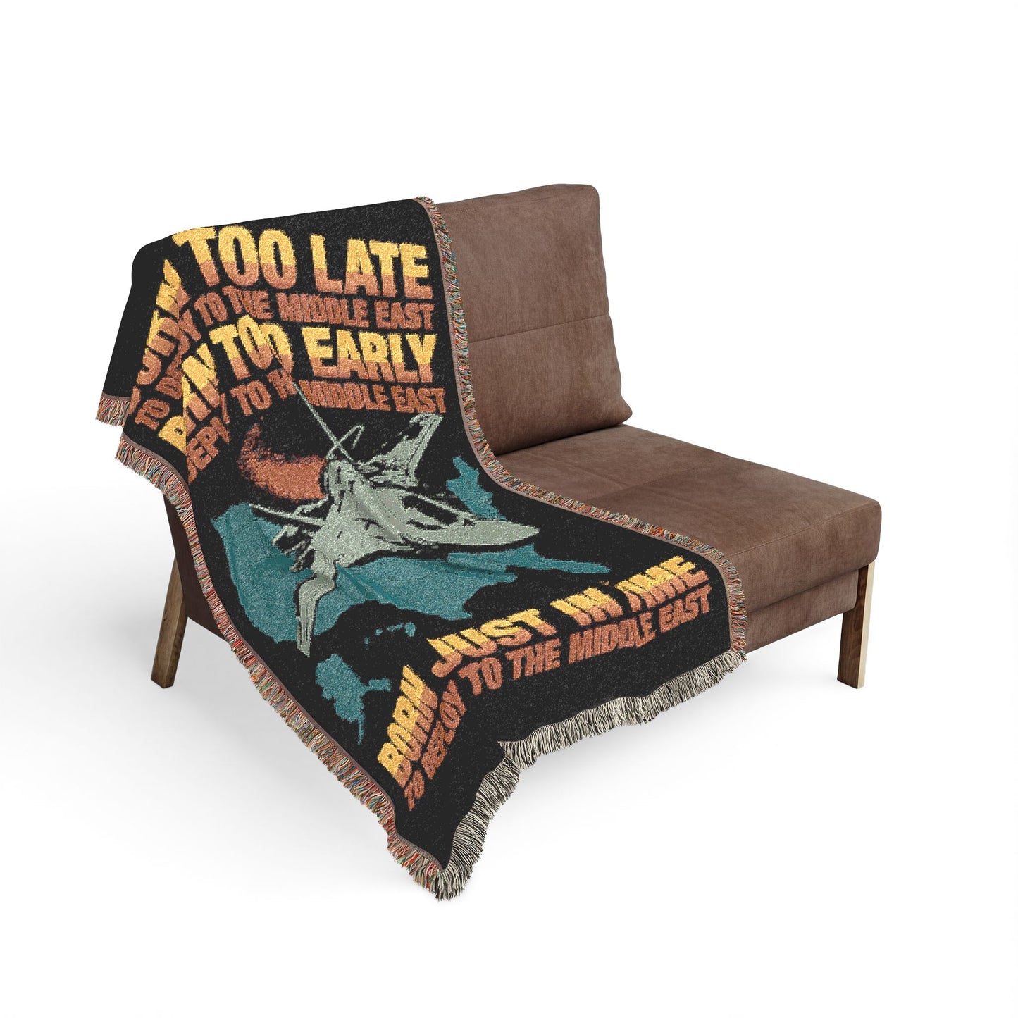 Born Too Late To Deploy To The Middle East Blanket.