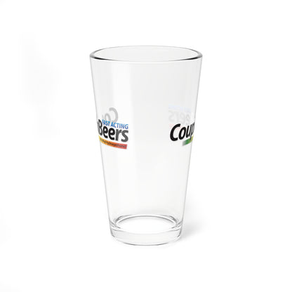 Couplabeers Pint Glass.