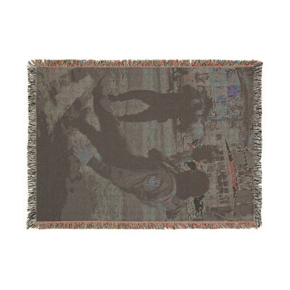 ICE slipping on ice blanket.