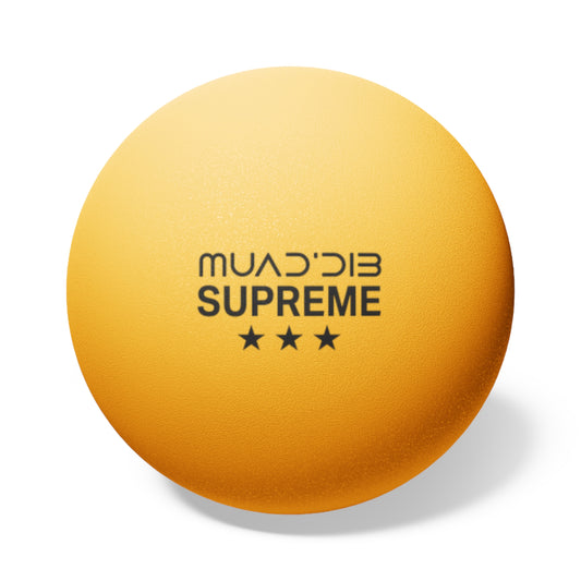 Muad'Dib Supreme Ping Pong Ball 6-pack.