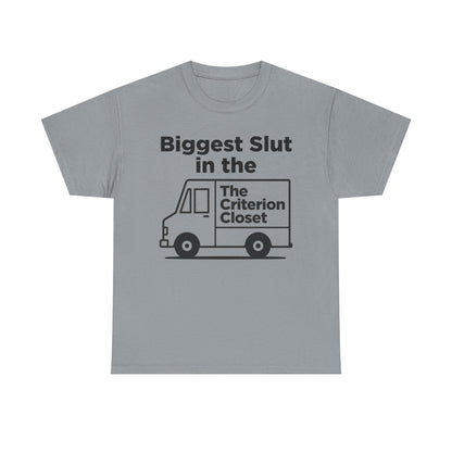 Biggest Slut In The Criterion Closet.