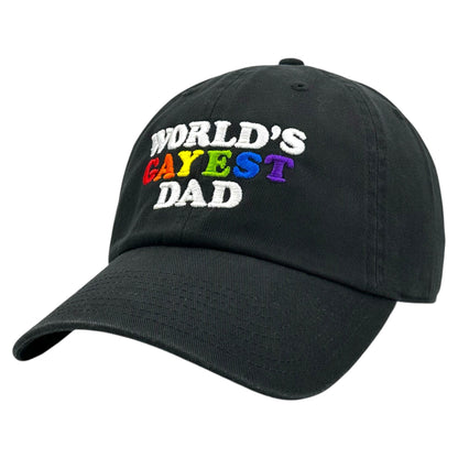 World's Gayest Dad Hat.