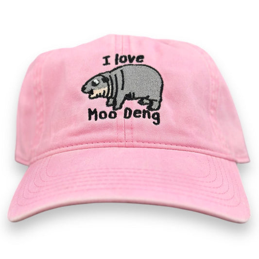 I Love Moo Deng Hat.