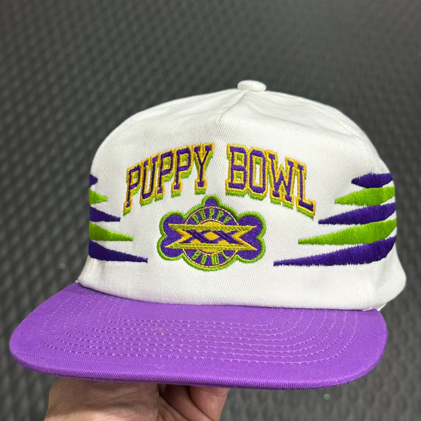 Puppy Bowl Diamond Cut Hat.