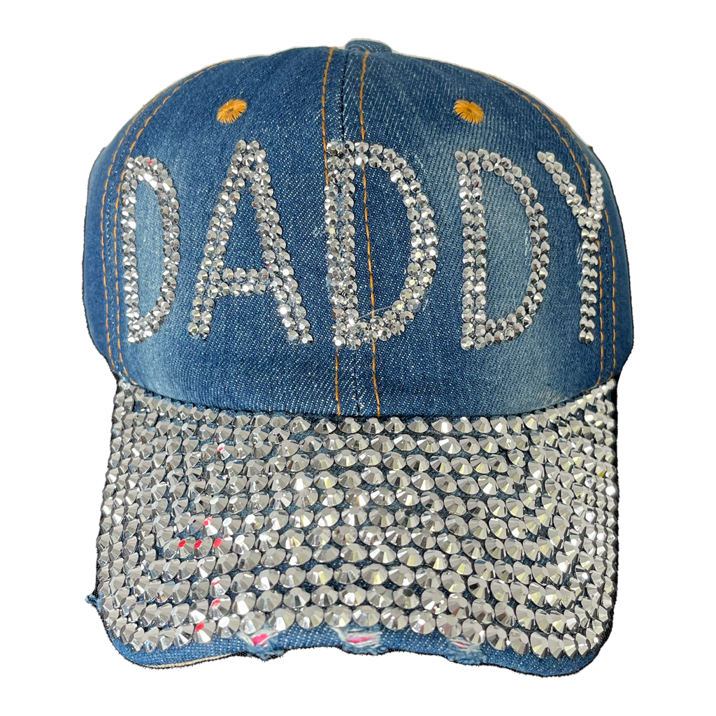 Rhinestone Daddy Hat.
