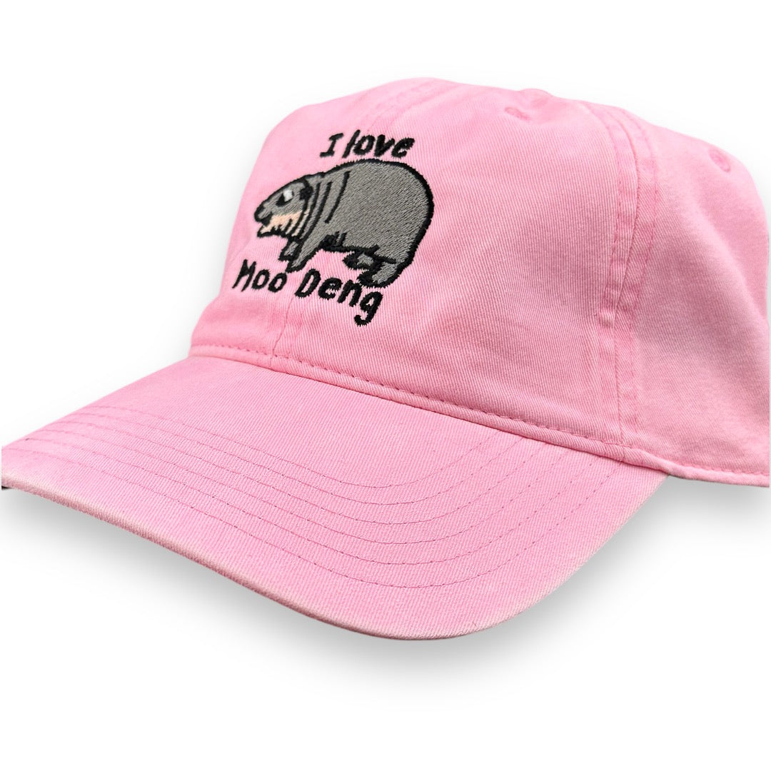 I Love Moo Deng Hat.