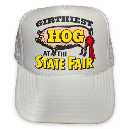 Girthiest Hog At The State Fair Hat.