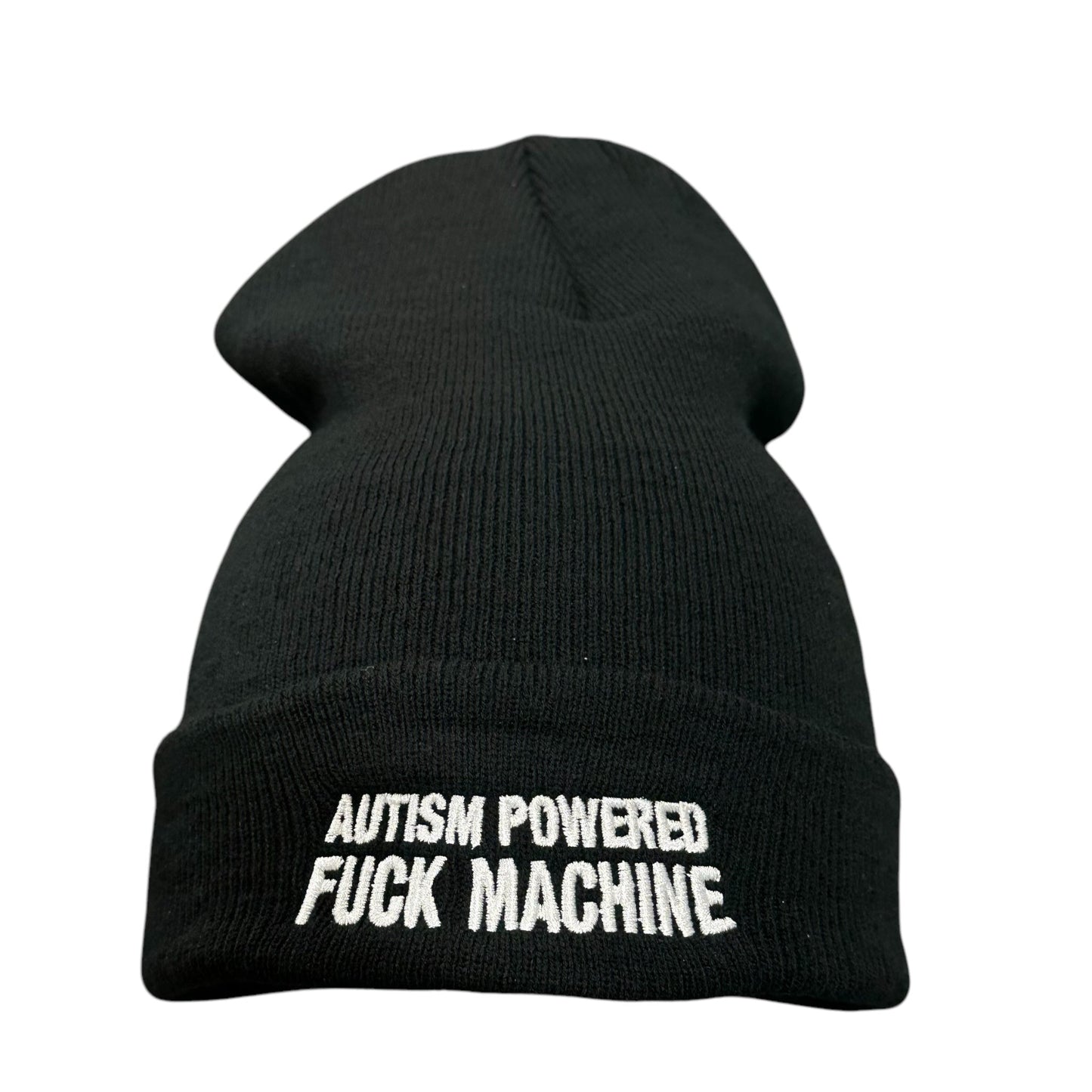 Autism Powered Fuck Machine Beanie.