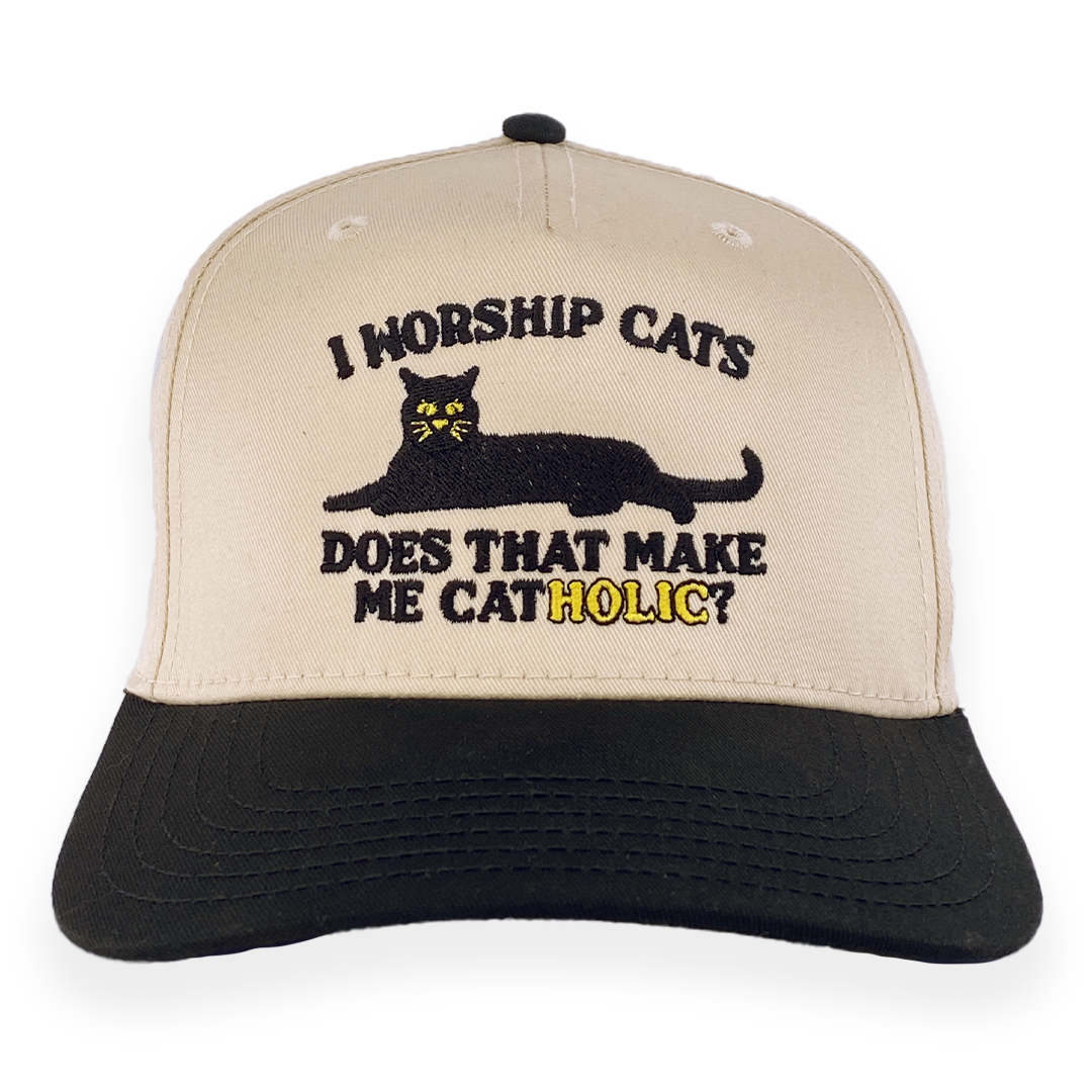I Worship Cats Does That Make Me Catholic? Hat.
