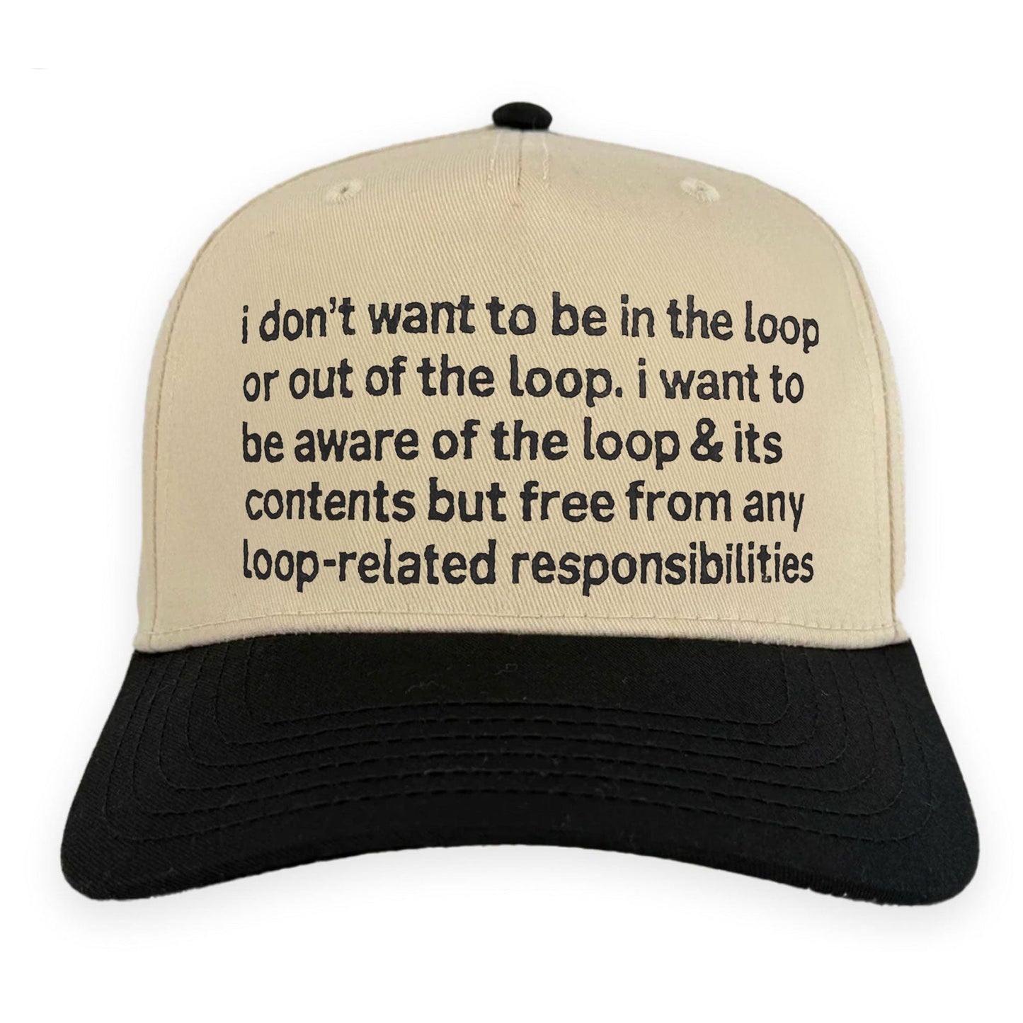I Don't Want To Be In The Loop Hat.