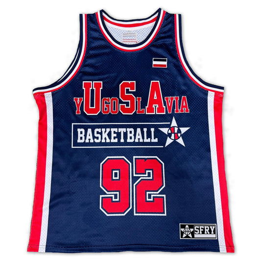 YUgoSlAvia Basketball Jersey.