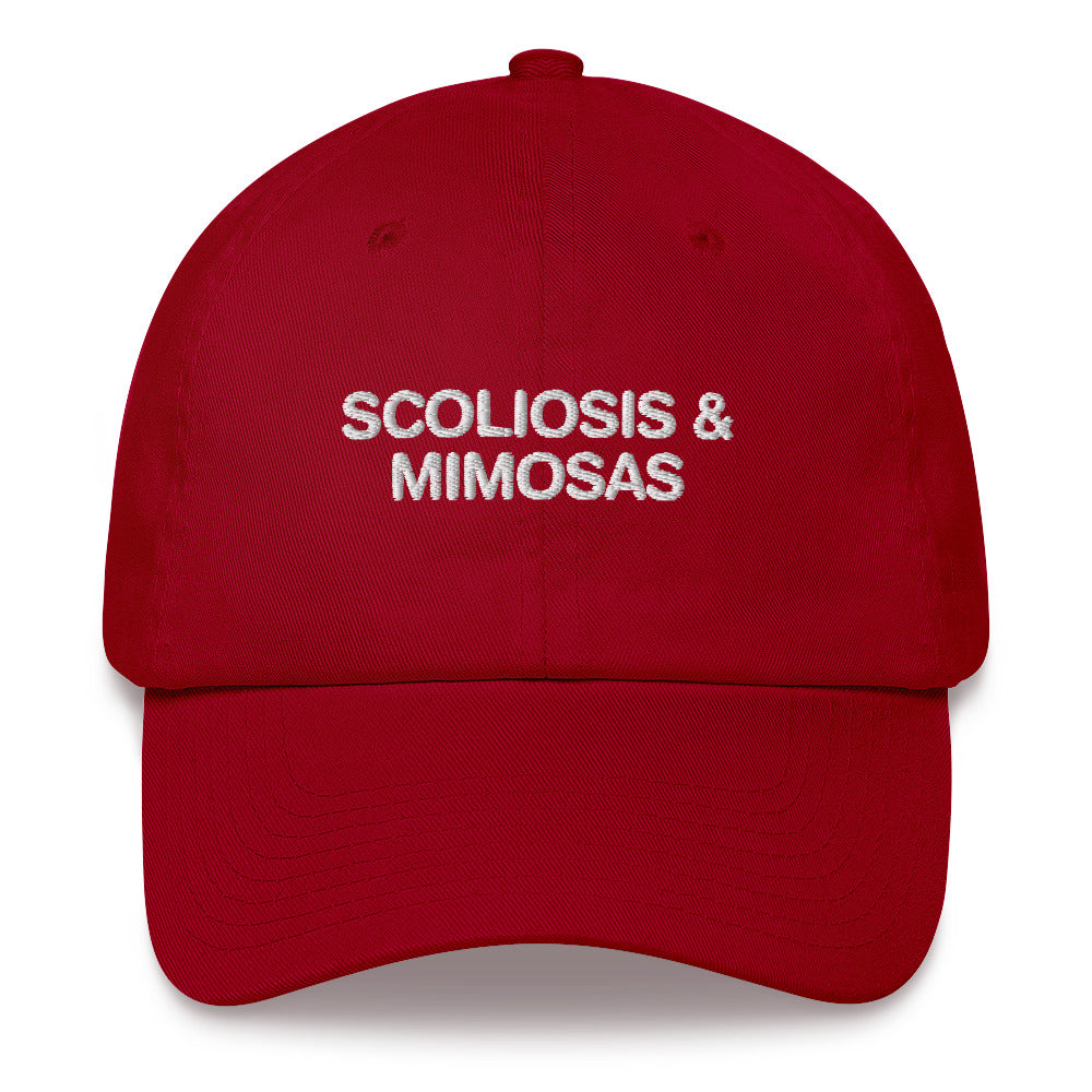 Scoliosis & Mimosas Hat.