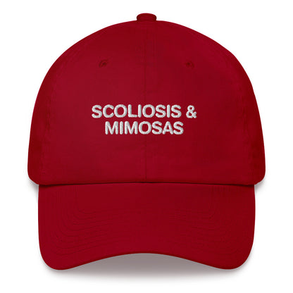 Scoliosis & Mimosas Hat.