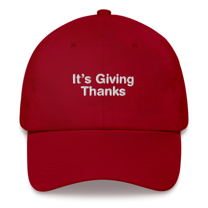 It's Giving Thanks Hat.